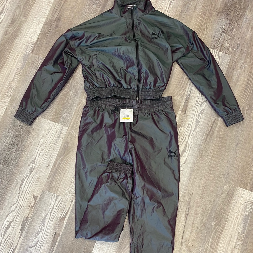 Puma sweat suit size med